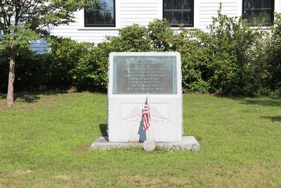 Memorial to the Veterans of Jamestown Marker image. Click for full size.