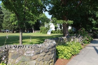 Memorial to the Veterans of Jamestown Marker image. Click for full size.