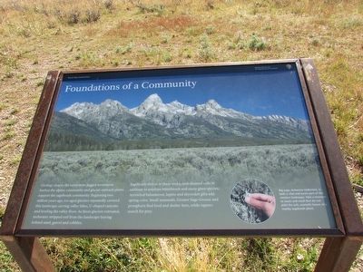 Foundations of a Community Marker image. Click for full size.