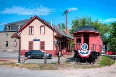 Contoocook Railroad Depot image. Click for full size.