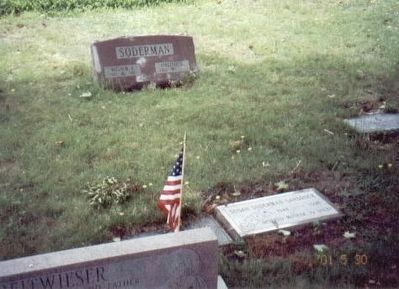 William A. Soderman Private Grave Marker image. Click for full size.