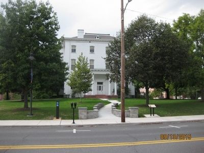 Stevens Hall Marker image. Click for full size.