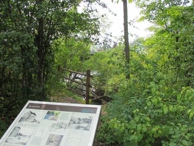 The Grist Mill Site & Marker image. Click for full size.