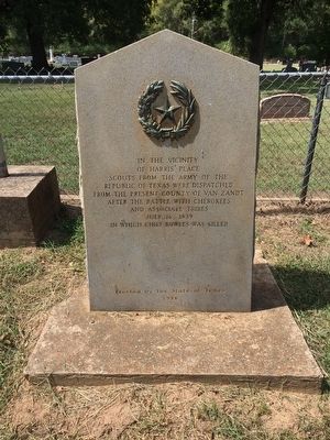 Scouts of Texas Army Marker image. Click for full size.