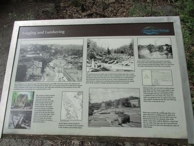 Logging and Lumbering Marker. Click for full size. Logging and Lumbering Marker image. Click for full size.