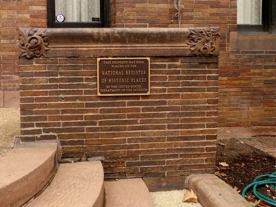 National Register Plaque. Click for full size. National Register Plaque image. Click for full size.