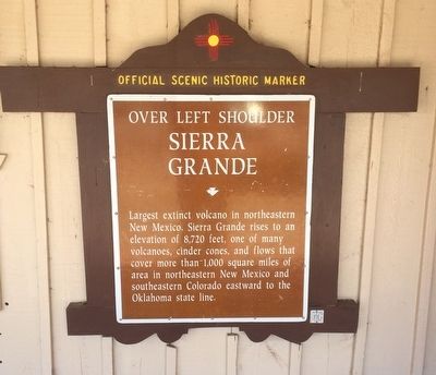 Sierra Grande Marker. Click for full size. Sierra Grande Marker image. Click for full size.