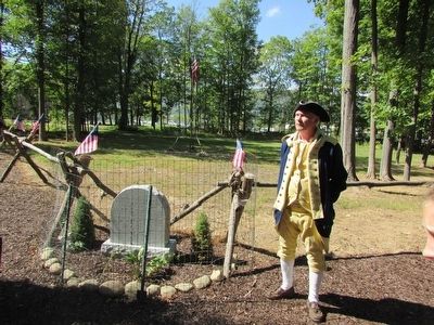 Marker at the Fishkill Supply Depot image. Click for full size.