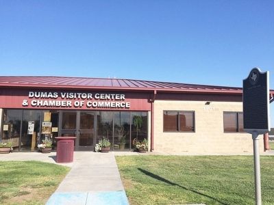 City of Dumas Visitors Center and Chamber of Commerce. image. Click for full size.