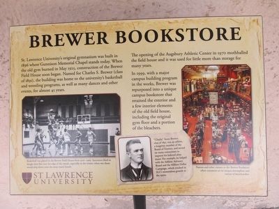 Brewer Bookstore Marker image. Click for full size.