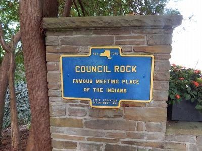 Council Rock Marker image. Click for full size.