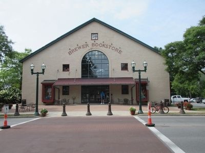Brewer Bookstore & Marker. Click for full size. Brewer Bookstore & Marker image. Click for full size.