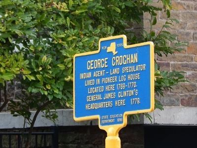 George Croghan Marker image. Click for full size.