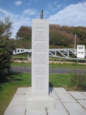 6th Engineer Special Brigade Memorial Marker. Click for full size. 6th Engineer Special Brigade Memorial Marker image. Click for full size.