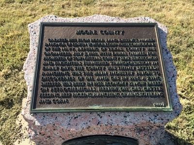 Moore County Marker image. Click for full size.
