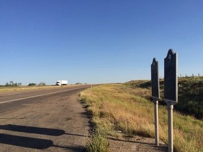 The view south on US 87 towards Amarillo. image. Click for full size.