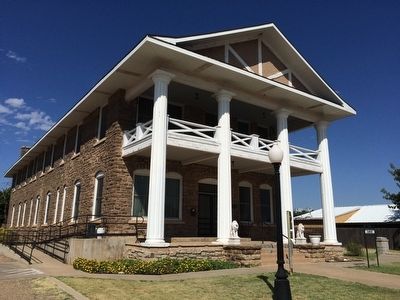 Old Post Sanitarium (Now Garza County Museum) image. Click for full size.