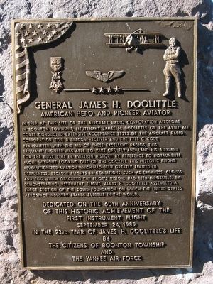 General James H. Doolittle Marker image. Click for full size.