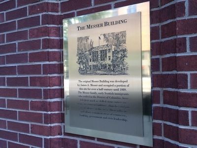 The Messer Building Marker image. Click for full size.