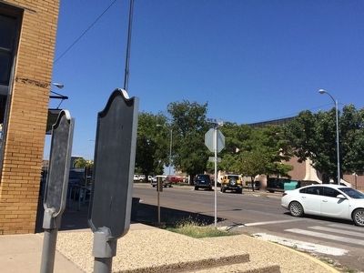 The view towards Scurry County Courthouse image. Click for full size.