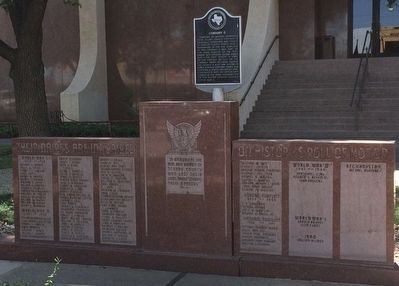 Scurry County War Memorial. Click for full size. Scurry County War Memorial image. Click for full size.