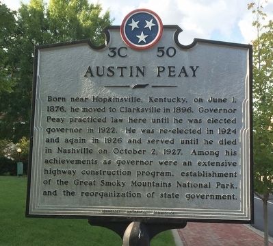 Austin Peay Marker image. Click for full size.