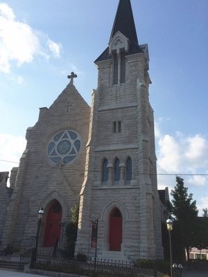 Main tower of Trinity Episcopal Church image. Click for full size.