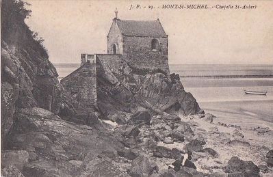 <i>Mont-Saint-Michel - Chappelle St. Aubert</i>. Click for full size. <i>Mont-Saint-Michel - Chappelle St. Aubert</i> image. Click for full size.