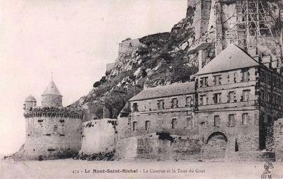 <i>Mont-Saint-Michel - La Caserne et la Tour du Guet</i> image. Click for full size.