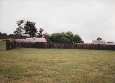Reconstructed Fort Loudon. Click for full size. Reconstructed Fort Loudon image. Click for full size.