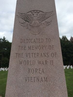 Lynn Veterans Memorial Marker image. Click for full size.