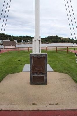 To The Enlisted Men of the United States Coast Guard Marker. Click for full size. To The Enlisted Men of the United States Coast Guard Marker image. Click for full size.