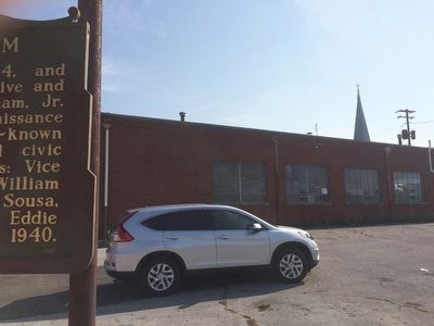 Hotel Latham Marker near bargain store.. Click for full size. Hotel Latham Marker near bargain store. image. Click for full size.