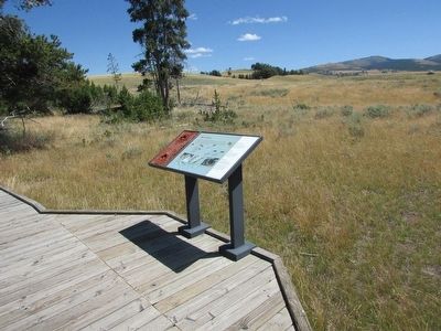 Marker on the Forces of the Northern Range Trail image. Click for full size.