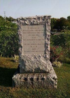 Scott County Revolutionary War Memorial (South Face). Click for full size. Scott County Revolutionary War Memorial (South Face) image. Click for full size.