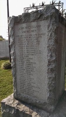 Scott County Revolutionary War Memorial (North Face) image. Click for full size.