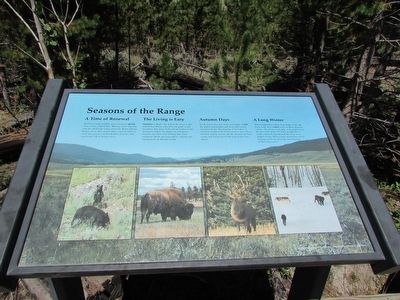 Seasons of the Range Marker image. Click for full size.