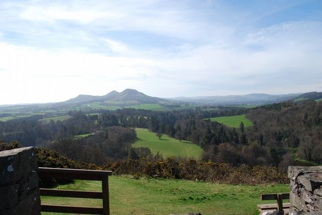 Scott's View - Eildon Hills image. Click for full size.