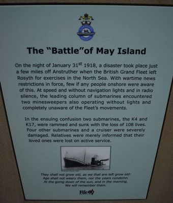 The "Battle" of May Island Marker image. Click for full size.