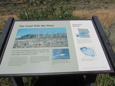 The Land Tells the Story Marker image. Click for full size.