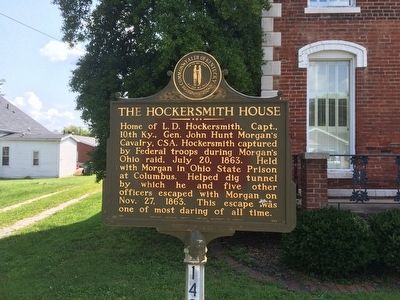 The Hockersmith House Marker image. Click for full size.