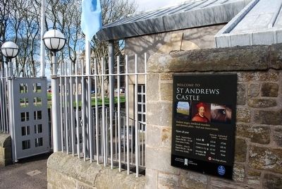 St Andrews Castle Visitor Centre Entrance image. Click for full size.