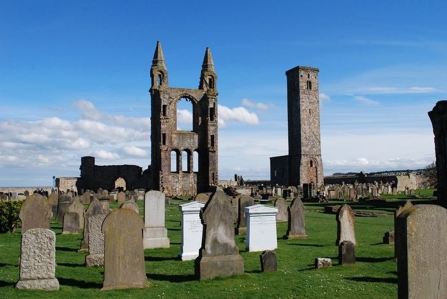 St Andrews Cathedral image. Click for full size.