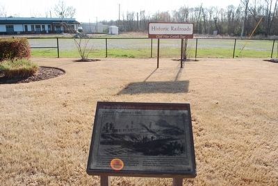 Corinth Panorama -- 1862 Marker. Click for full size. Corinth Panorama -- 1862 Marker image. Click for full size.