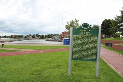 Shipwrecks and the Coast Guard / The Escanaba Marker. Click for full size. Shipwrecks and the Coast Guard / The Escanaba Marker image. Click for full size.