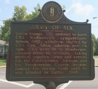 Army of Six Marker. Click for full size. Army of Six Marker image. Click for full size.