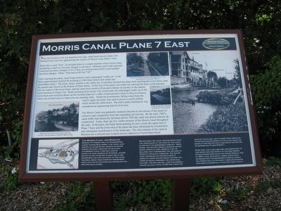 Morris Canal Plane 7 East Marker image. Click for full size.