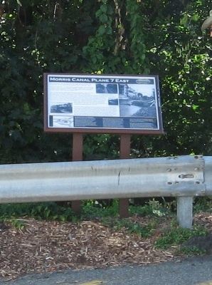 Morris Canal Plane 7 East Marker. Click for full size. Morris Canal Plane 7 East Marker image. Click for full size.