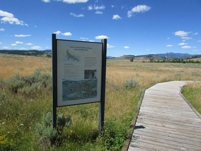 Forces of the Northern Range Self-Guiding Trail Marker. Click for full size. Forces of the Northern Range Self-Guiding Trail Marker image. Click for full size.