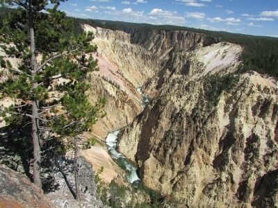 Grand Canyon of the Yellowstone image. Click for full size.
